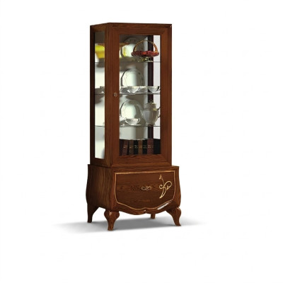 Vitrine Etalage Vitrines Glas Kast Antieke Stijl Modern Hout Design Meubelen