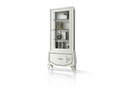 Vitrine glas kast kasten plank hout vitrine ontwerp modern woonkamer nieuw
