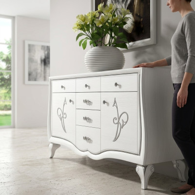 Kast dressoir Ladekasten Designer Luxe Kasten Hout Dressoir Modern Nieuw