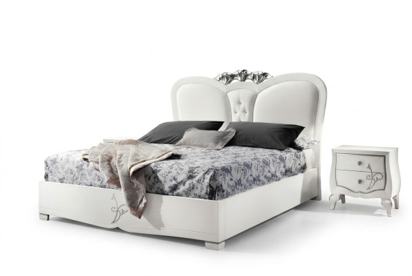 Slaapkamer Bed Nachtkastje Bedden Luxe Bedframe Dubbele Nachtkastjes Set 3-delig