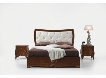 Bedden Bedframes Hout Dubbel Slaapkamer Bruin Modern Tweepersoonsbed Meubels