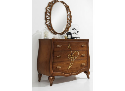 Kast Kast Luxe Kast Kast Plank Console Meubels Houten kast Spiegel