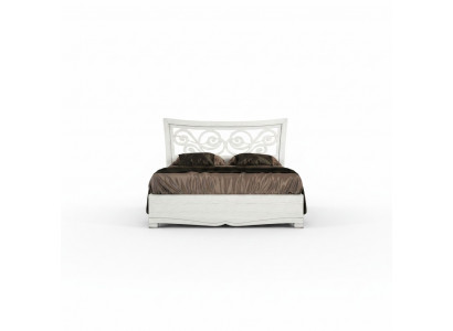Bedframes Bed Double bed Beds Upholstered Wood Designer Double bed frame White