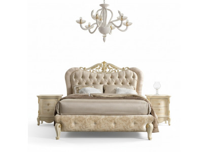 Luxe Chesterfield bed Bedden Gestoffeerd bed Dubbel Italiaanse slaapkamer Nieuw