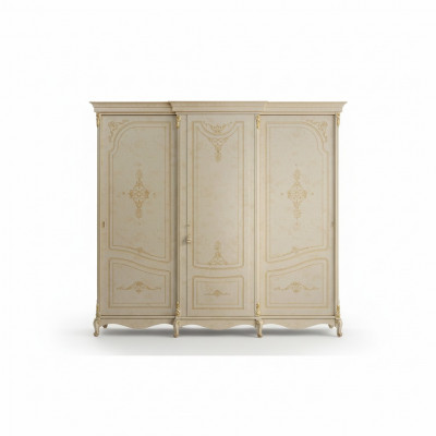 Kast Kledingkast Barokstijl Klassiek meubilair Slaapkamer Kasten Hout