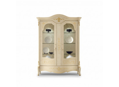 Vitrine Italiaanse luxe meubels Vitrinekast Glazen ontwerpkast