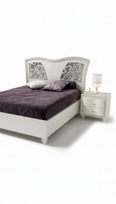 Modern bedframe bed frame wood double design beds white double bed
