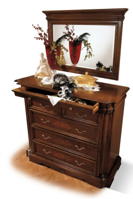 Laden Dressoir Sideboard Massief Houten Kast Meubels Laden Bruin
