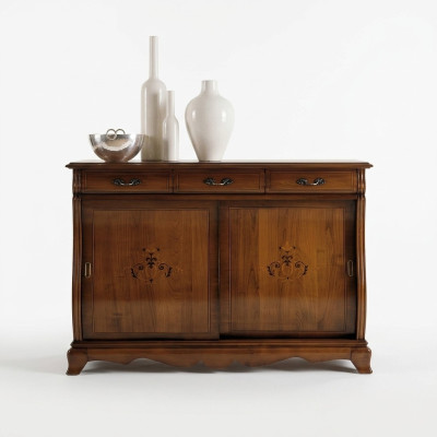 Ladenkast dressoir kast hout Italiaanse meubels inrichting kasten ladenkasten