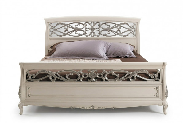 Bed - Bedroom Furniture - Double Bed - Design Beds - Solid Wood - Vaccari cav giovanni