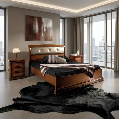 Slaapkamer set Bed Meubilair Inrichting Nachtkastjes Consoles Complete Sets 3-delig