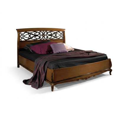 Bed tweepersoonsbed design slaapkamer massief hout Vaccari cav giovanni meubels Nieuw