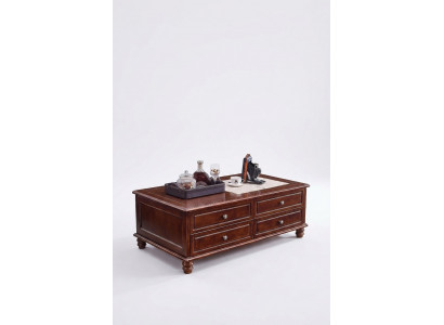 Klassieke salontafel tafel woonkamer hout salontafels met laden