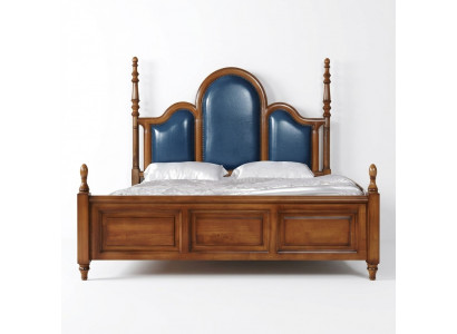 Tweepersoonsbed Hout Bekleding Luxe Slaapkamer Bedden Tweepersoonsbedframe