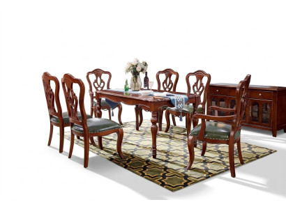 Tafel Eettafel Design meubels Eetkamer Houten tafel Luxe Landelijke stijl