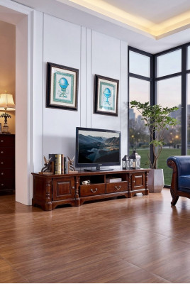 Lowboard kast rtv woonkamer tv hout meubels kast klassiek
