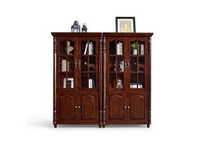 Boekenkast Vitrine Vitrinekast Plank Houten kast Boekenkast