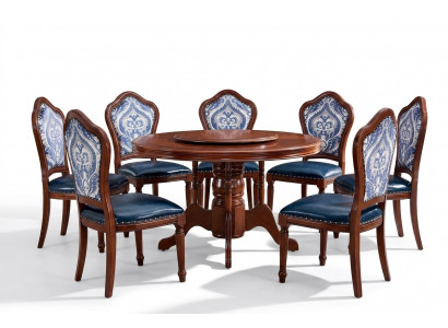 Compleet set eetkamergroep houten stoelen eetkamerset luxe meubels 6