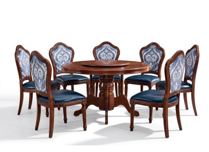 Compleet set eetkamergroep houten stoelen eetkamerset luxe meubels 6