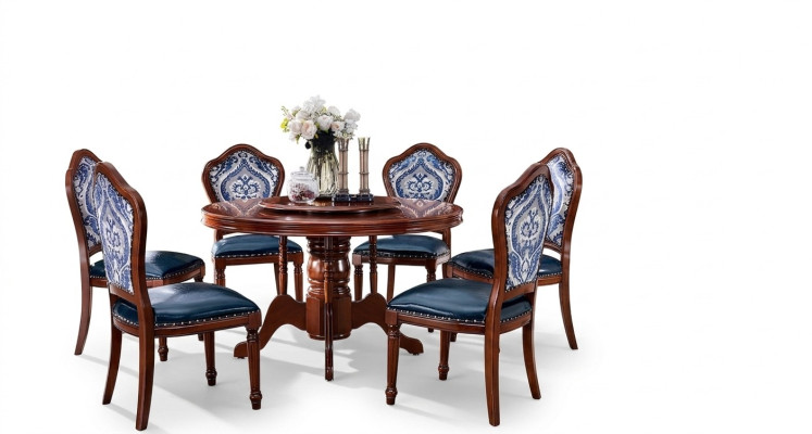 Eetkamer Ronde Tafels Eettafel Design Tafel Meubels Massief Hout Luxe