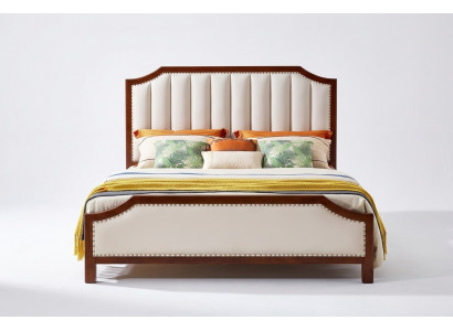 Bed 2x Nightstands 3-piece Bedroom Set Design Classic Luxury