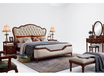 Slaapkamerbed 180x200 2x nachtkastjes 3-delige slaapkamerset luxe