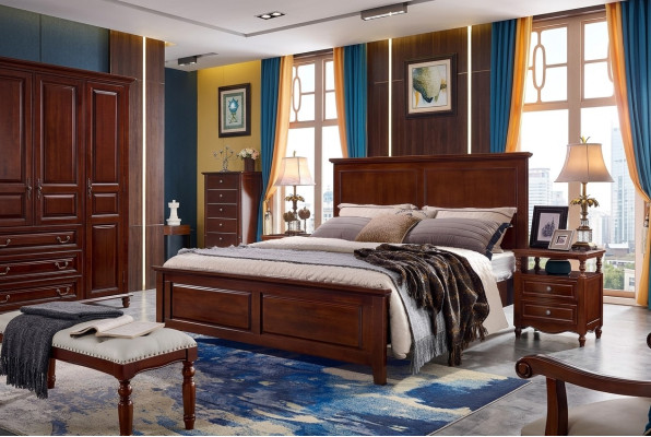 Luxe bed houten bedframe tweepersoonsbed bedden tweepersoonsbedden meubels