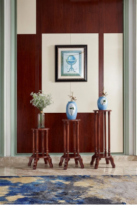 Plantenbakstandaard Houten plantenbakstandaard Meubelaccessoires