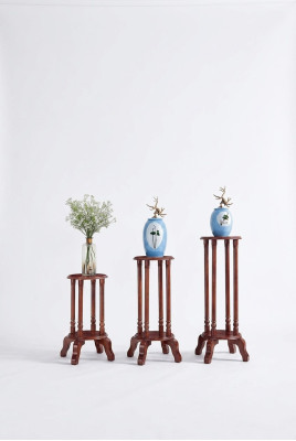 Bloemenstandaard Stand Houten standaard Bloempotstandaard Stand Plank