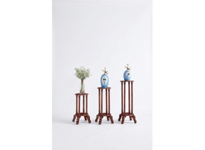 Bloemenstandaard Stand Houten standaard Bloempotstandaard Stand Plank