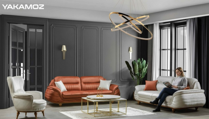 Meubelstuk banken fauteuils bankstel 3+3+1 zits luxe stof woonkamer