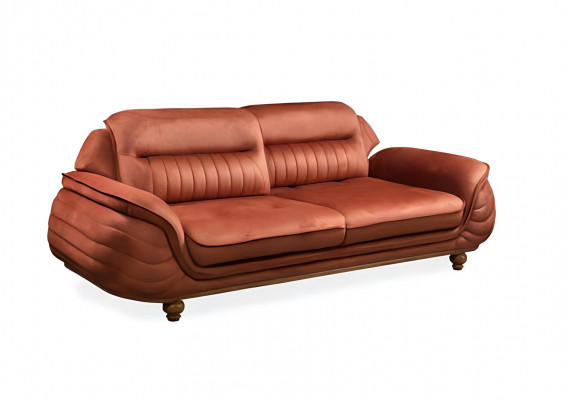 Sofa 3 zits + fauteuil Woonkamerbank Bankstellen Fauteuil Stoffen meubels Luxe