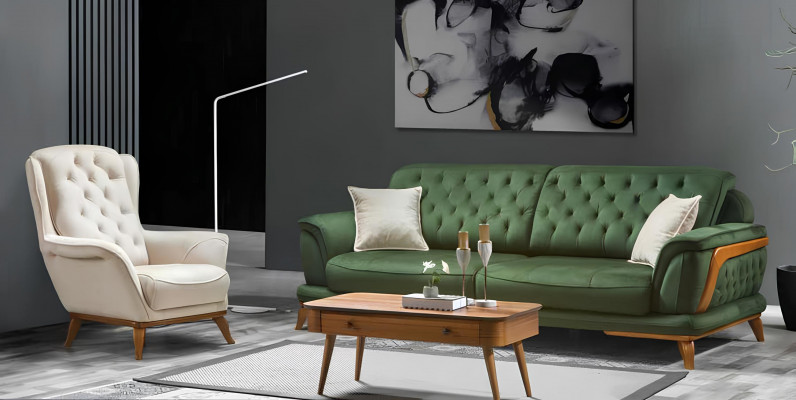 Fauteuil Luxe Design Meubels Klassiek Stijl Design Textiel Woonkamer