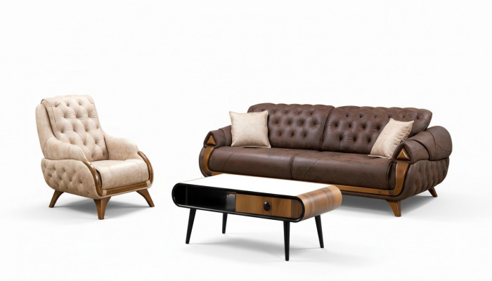 Klassieke Bank Luxe Meubels Bankstellen Bank Driezitter 3 zits
