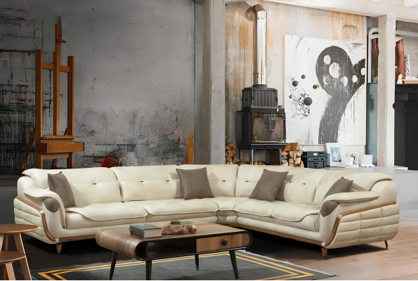 Luxe hoekbank L-vormig bankstel Zitkamer Meubels Hoekbank Sofa