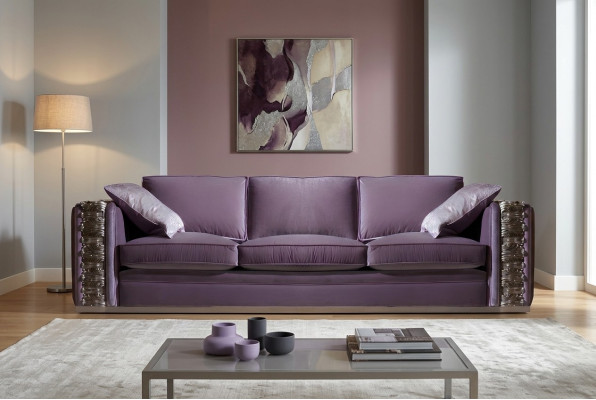 Klassieke bankstel Groot xxl Bankstellen Woonkamer Textiel Vierzits Italiaans