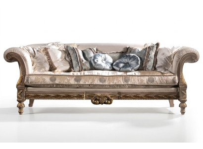 Chesterfield Klassieke driezitsbank Woonlandschap Stoffen bank 3-zitsbank