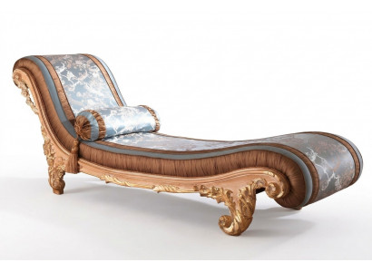 Ligstoel Art Deco bruin comfort luxe ligstoelen ontspannen chaise longue Italiaanse meubelen