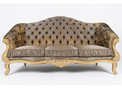 Sofa Bank Ontwerp Couchen Bekleding Textiel Italiaanse Meubels Zitsbank 3-Zitsbank