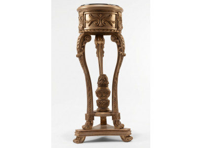 Ontwerp Kolom Antieke Decoratieve Kolom Bloemkolom Standaard Podium Barok