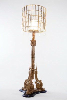 Luxe staande lamp vloerlamp lampen Italiaanse inrichting meubels nieuw