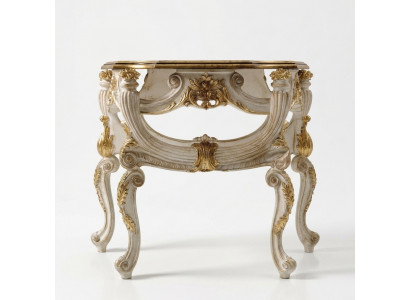 Salontafel Tafel bijzettafel Woonkamertafel Hout Royal Bijzettafel Barok Tafels