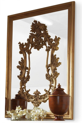 Luxe spiegel barok rococo wandspiegel Italiaanse meubels spiegelein