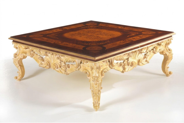 Tafel Woonkamer Salontafels Bijzettafels Houten houten bijzettafel Italië Nieuw