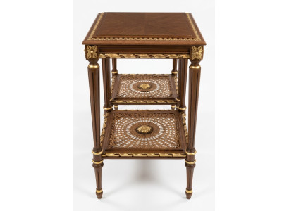 Salontafel Bijzettafel Barok Rococo Tafel Massief Hout Meubels Tafels Italië Nieuw