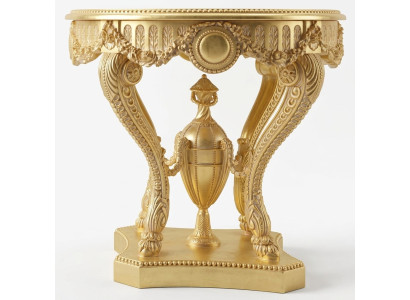 Salontafel Bijzettafel Hout Woonkamer Tafel Meubels uit Italië Vintage Goud
