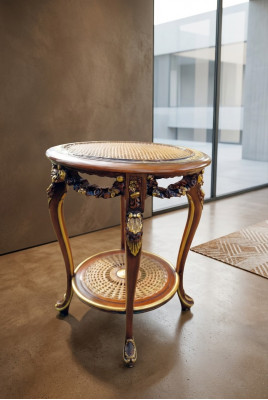 Houten tafel Cocktailtafel Bijzettafel Tafel Salontafel Tafels Barok Nieuw