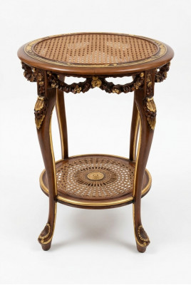 Houten tafel Cocktailtafel Bijzettafel Tafel Salontafel Tafels Barok Nieuw