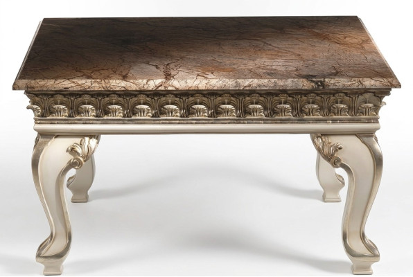 Luxe salontafel bijzettafel houten meubels klassieke tafels barok rococo tafel