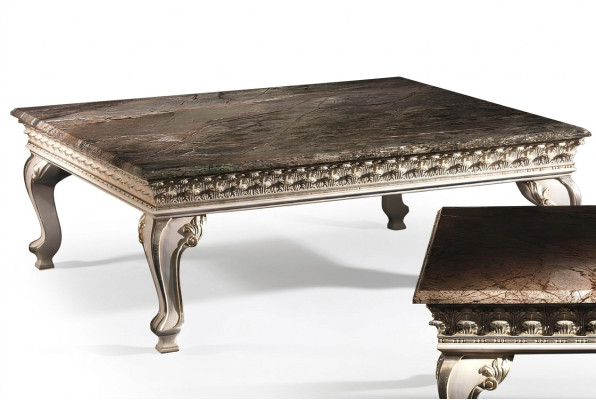 Salontafel Tafel Houten tafel Vintage Bijzettafel Echt hout Italiaanse meubels Nieuw